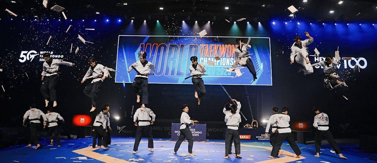 Demonstration Show at the 50th World Taekwondo Championships